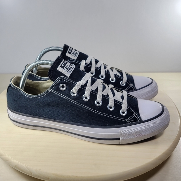 Converse Other - Converse Chuck Taylor All Star Black and White Classic Low Rise Sneakers Size 8